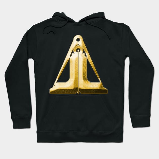 Freemasonry - Craft Lodge Officers Collar Jewel for Almoner Hoodie by NxtArt